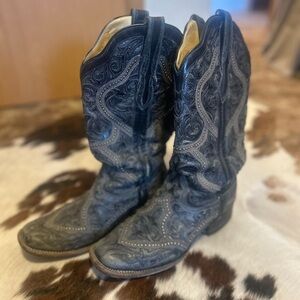 Black Western Cowboy Boots